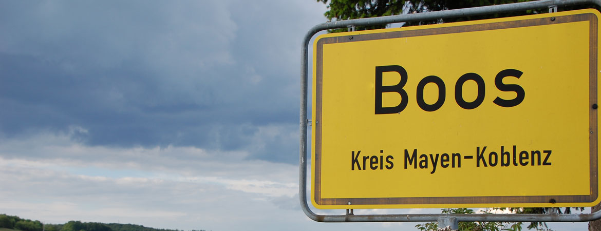 Boos Eifel die Gemeinde mit dem Eifelturm